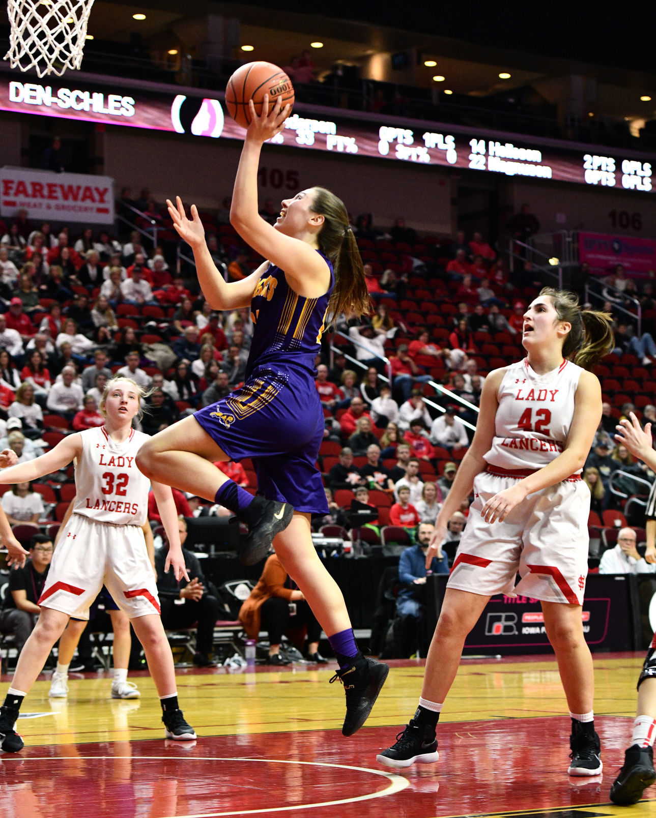 North Scott vs Denison-Schleswig state basketball